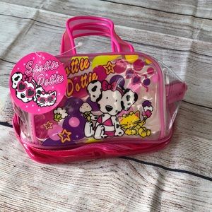 NWT Super rare Sanrio Spottie Dottie clear purse!